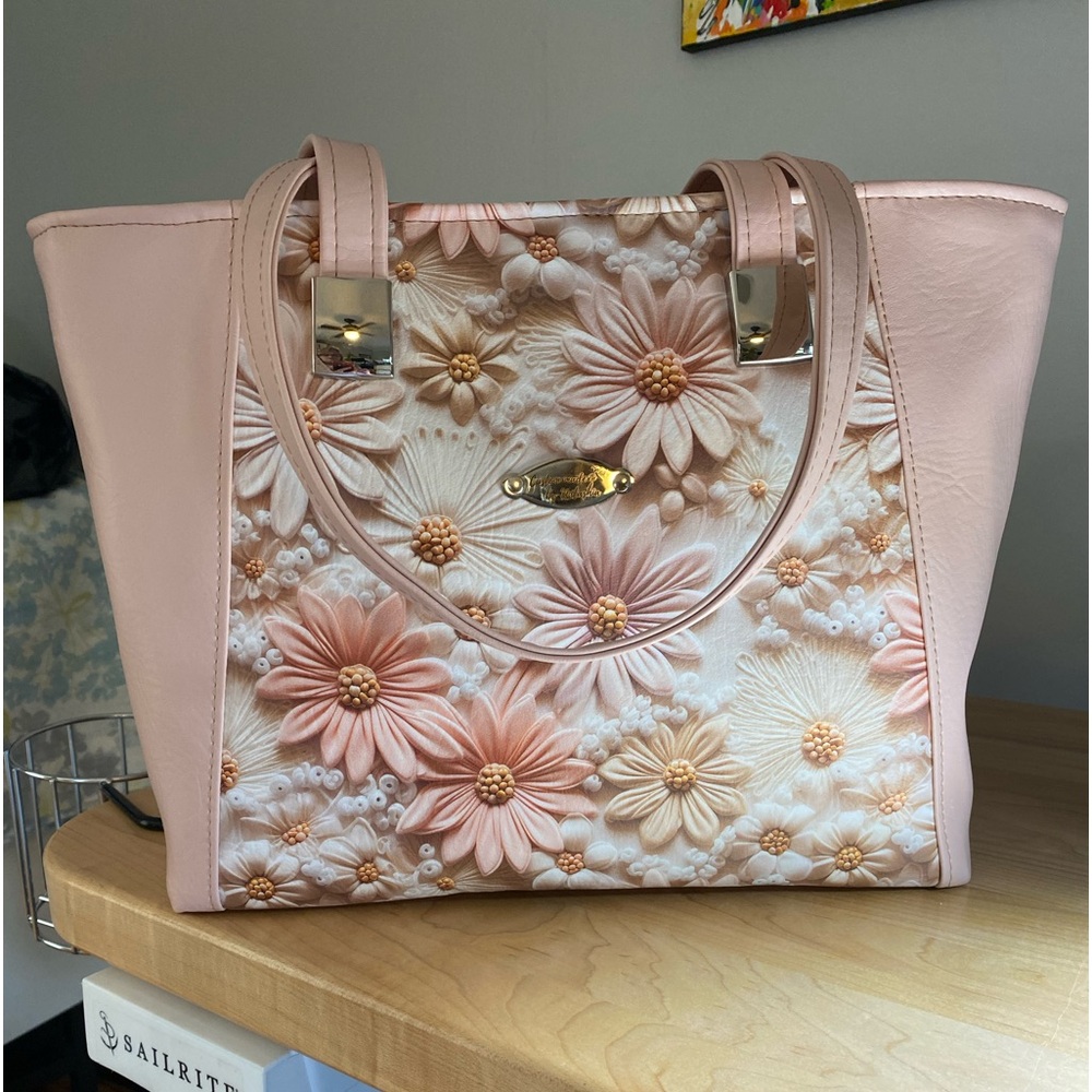 Everyday Tote bag. Custom made, one of a kind.